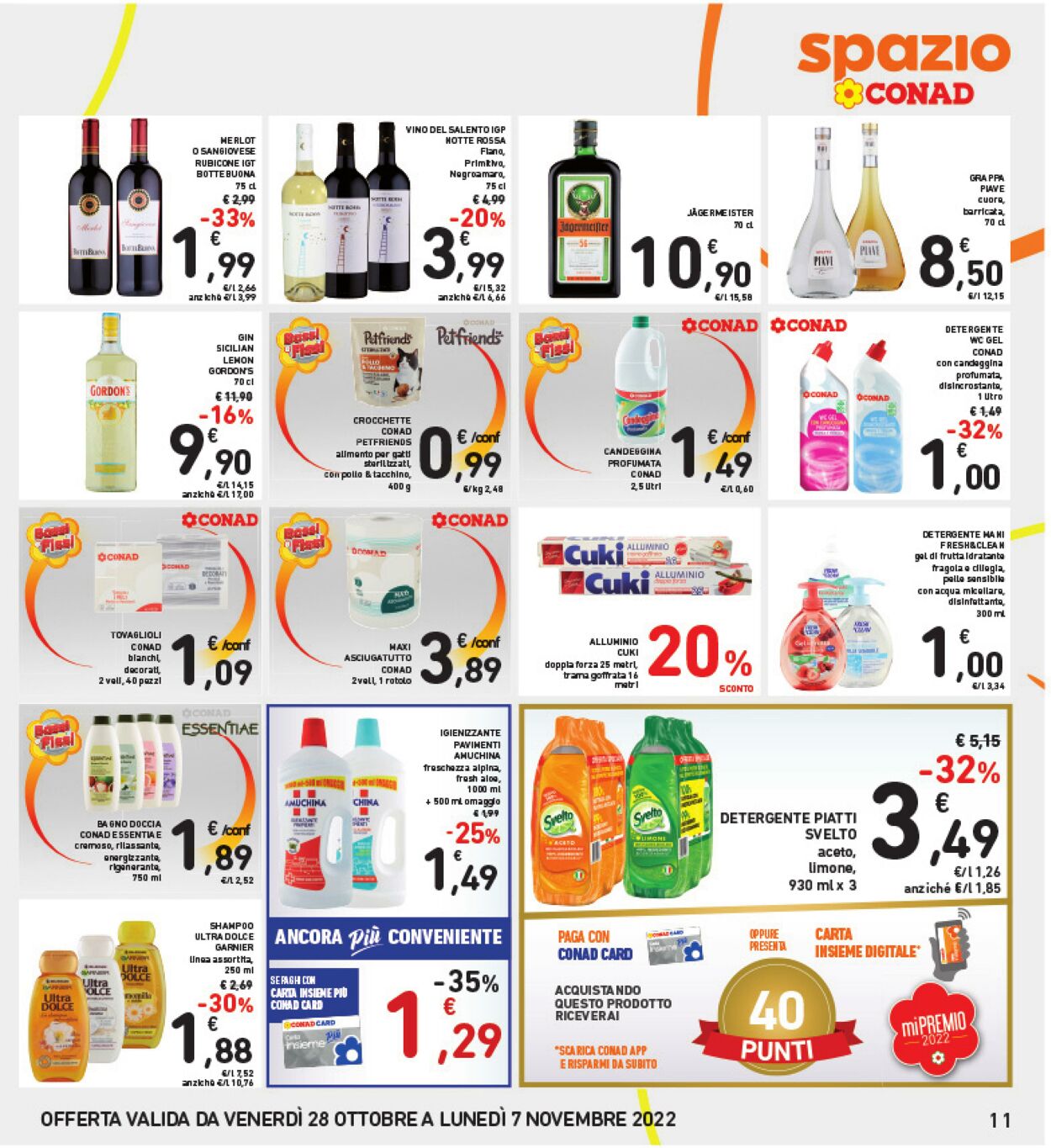 Volantino Conad 28.10.2022 - 07.11.2022