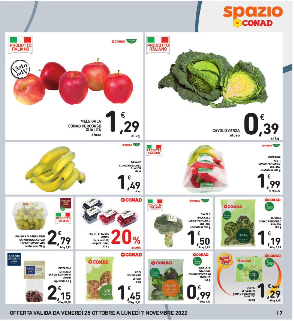 Volantino Conad 28.10.2022 - 07.11.2022