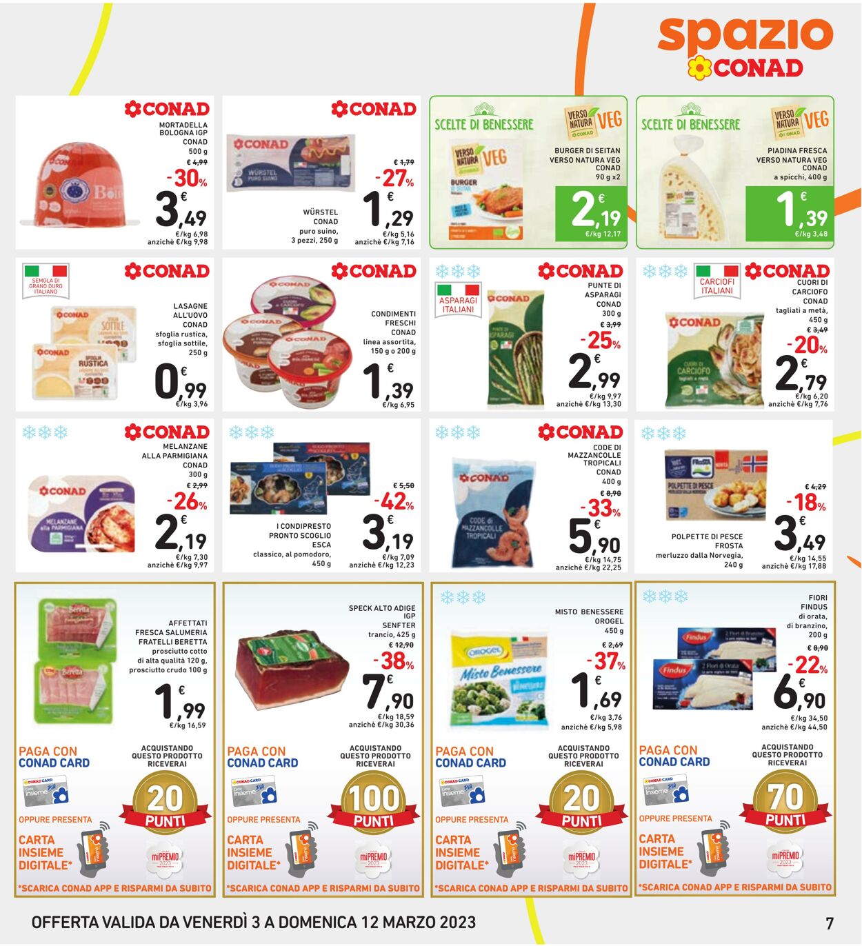 Volantino Conad 03.03.2023 - 12.03.2023