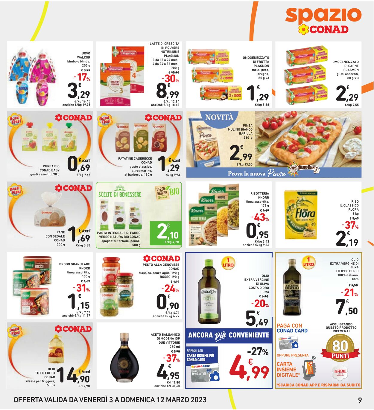 Volantino Conad 03.03.2023 - 12.03.2023