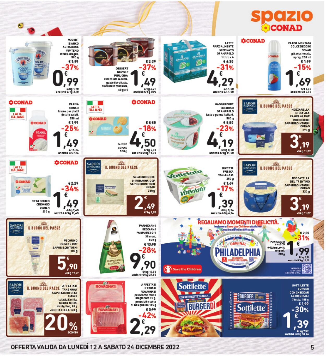 Volantino Conad 12.12.2022 - 24.12.2022