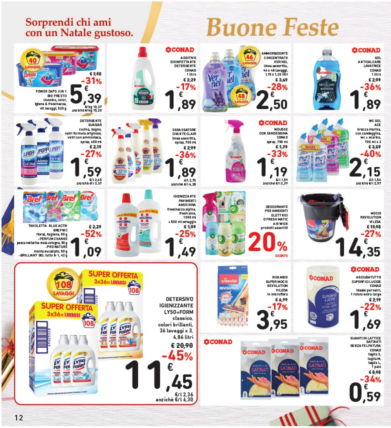 Volantino Conad 12.12.2022 - 24.12.2022