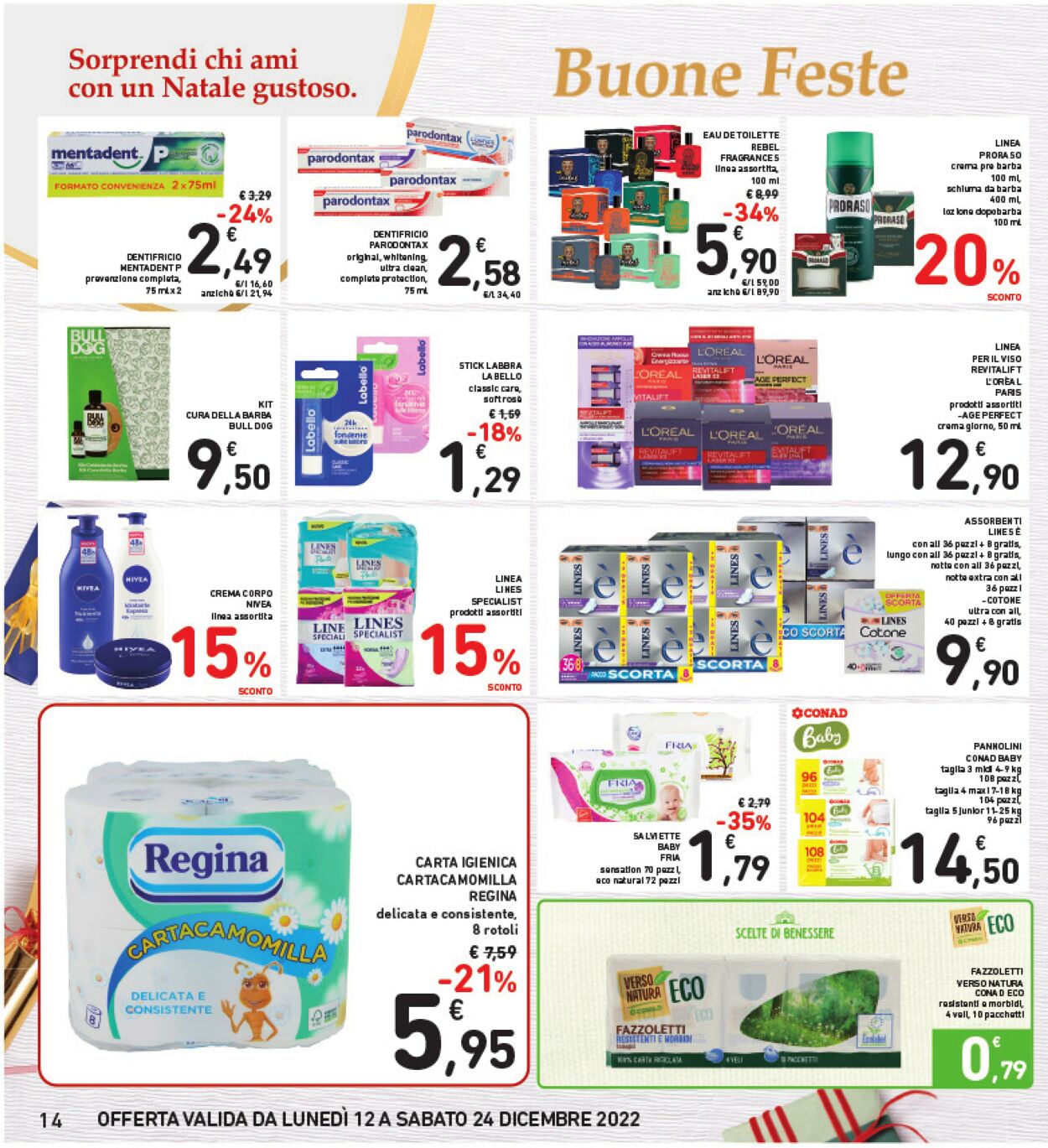 Volantino Conad 12.12.2022 - 24.12.2022