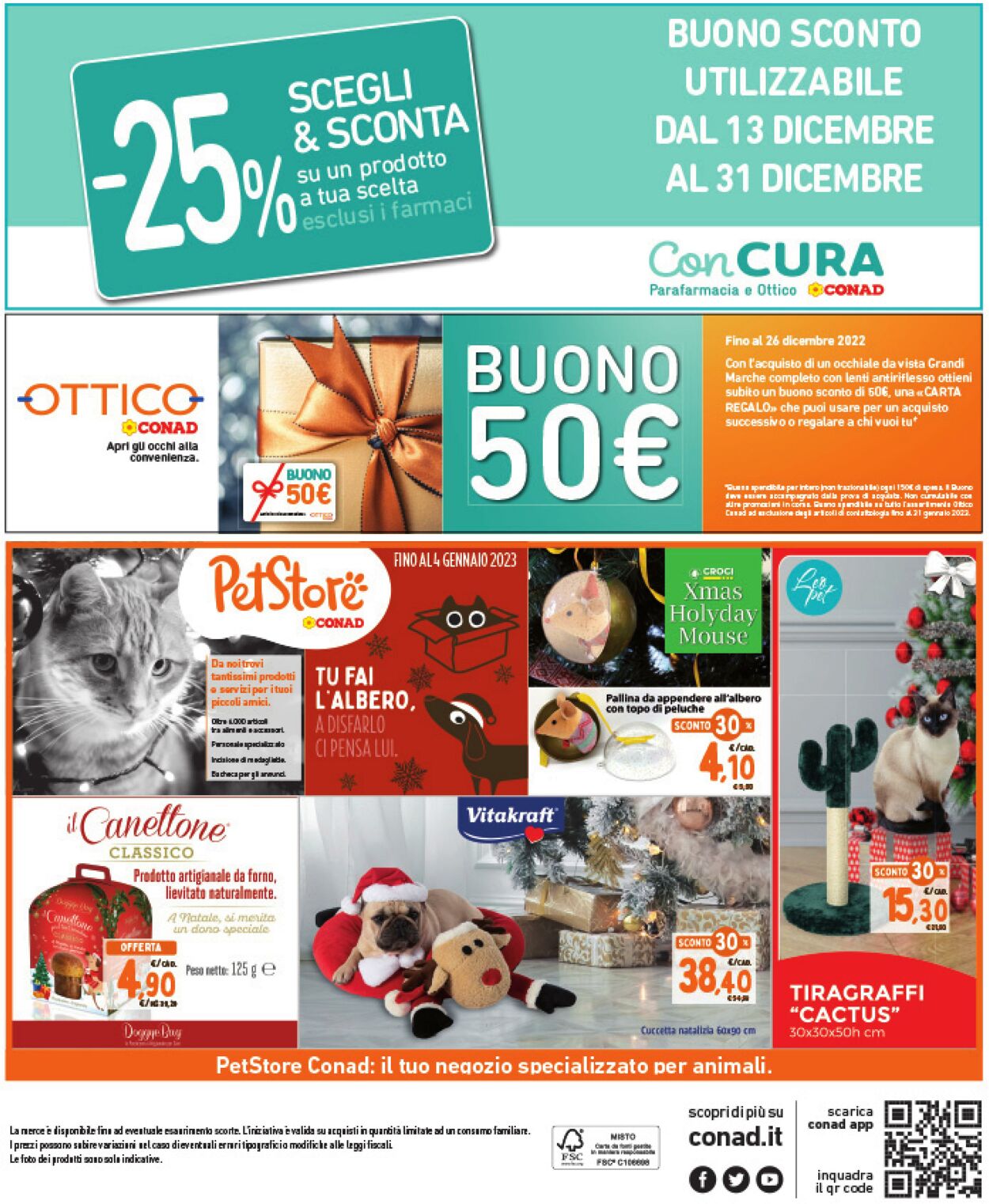 Volantino Conad 12.12.2022 - 24.12.2022