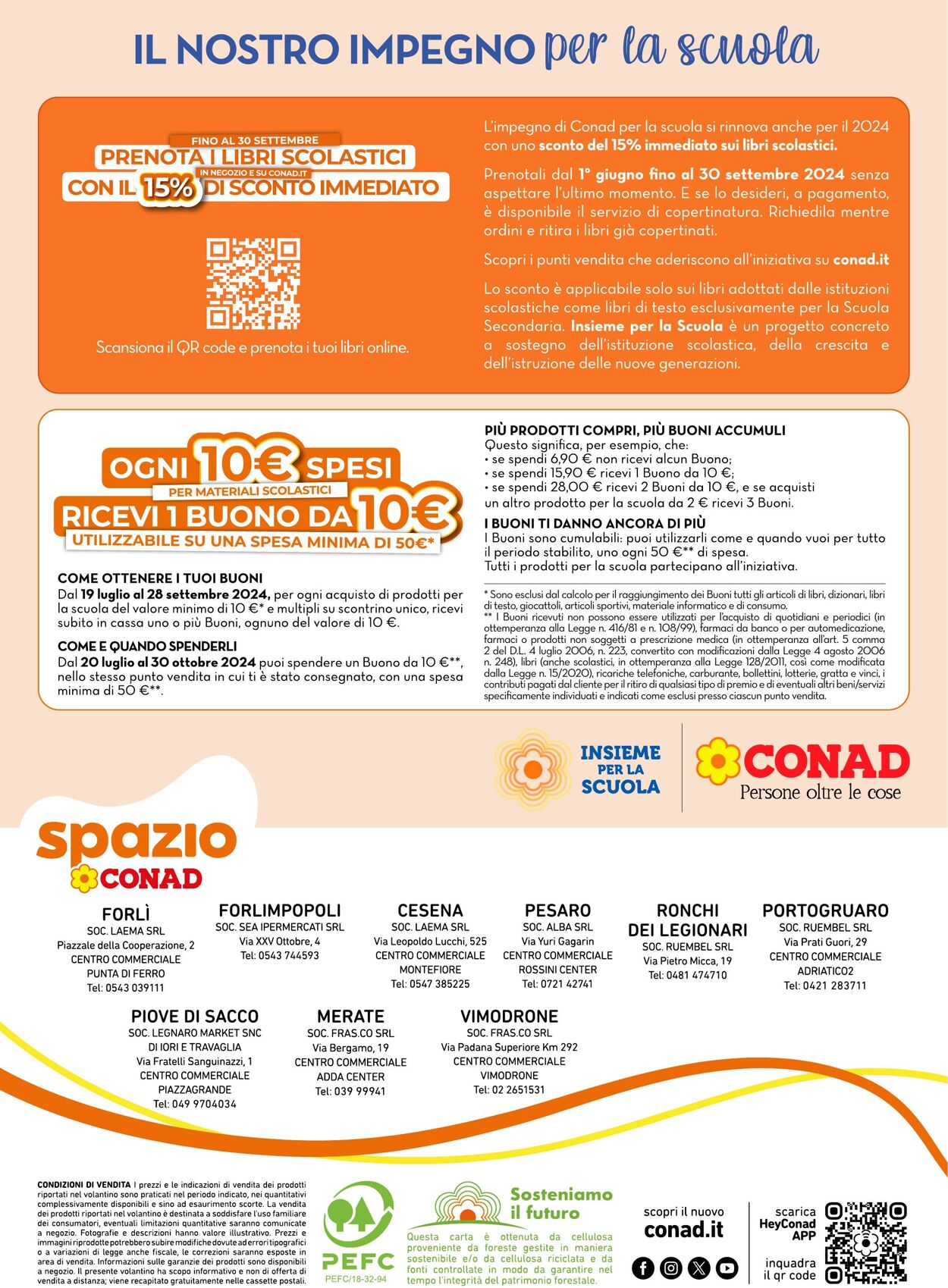 Volantino Conad 19.07.2024 - 28.09.2024