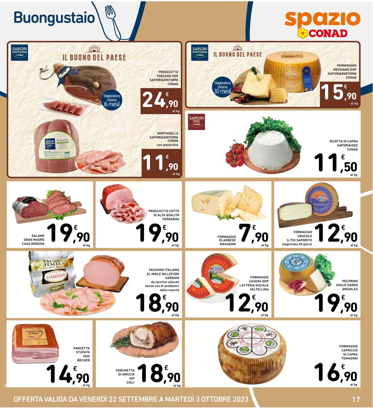 Volantino Conad 22.09.2023 - 03.10.2023