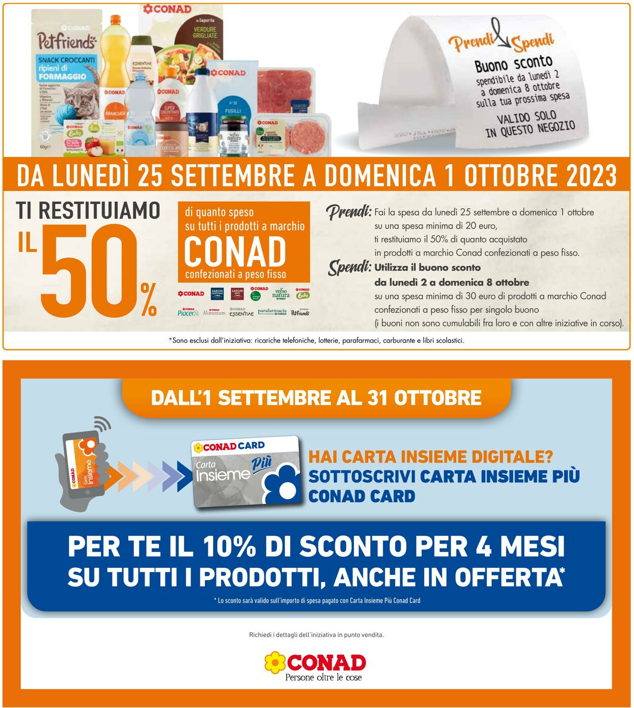 Volantino Conad 22.09.2023 - 03.10.2023