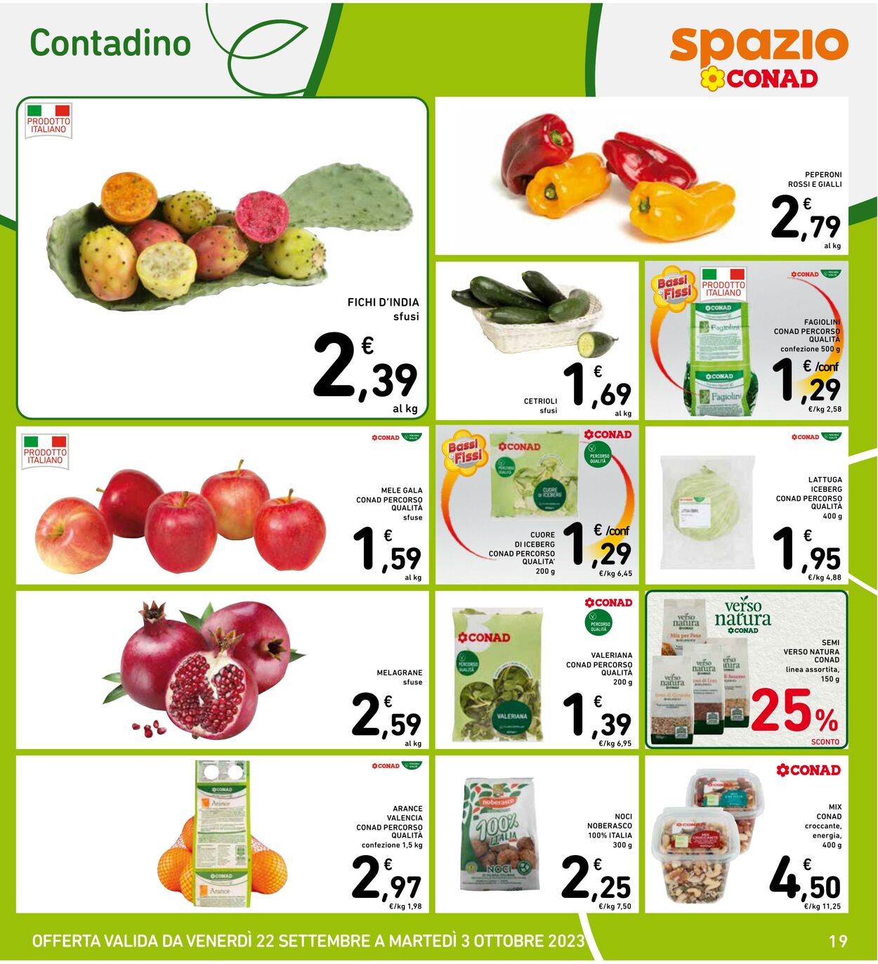 Volantino Conad 22.09.2023 - 03.10.2023