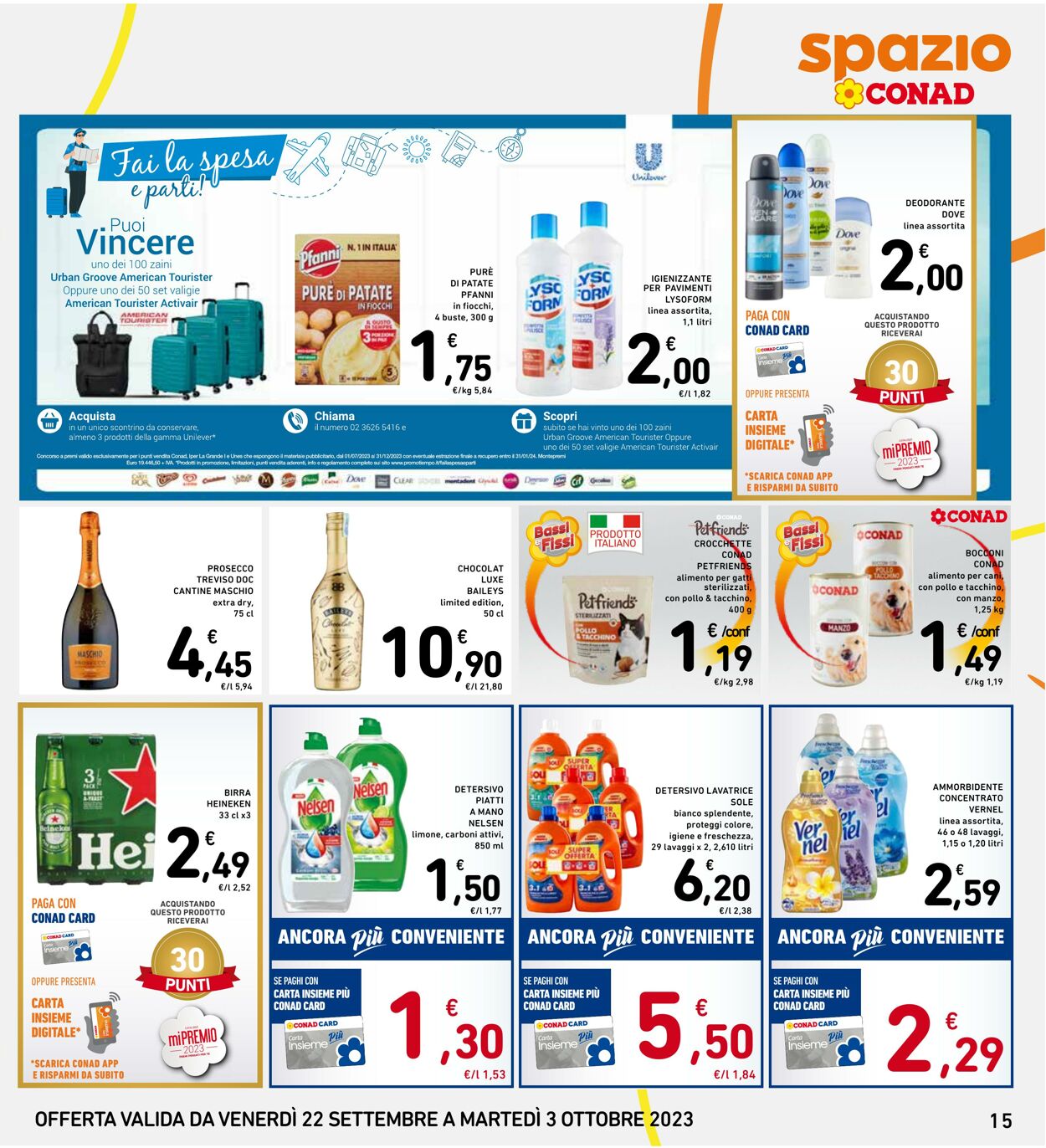 Volantino Conad 22.09.2023 - 03.10.2023