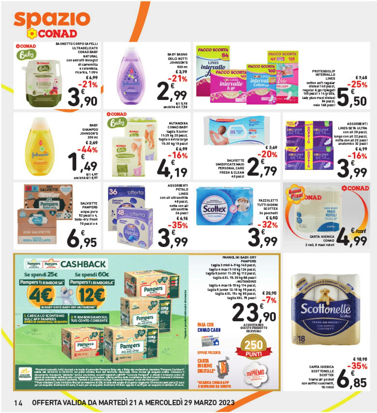 Volantino Conad 21.03.2023 - 29.03.2023