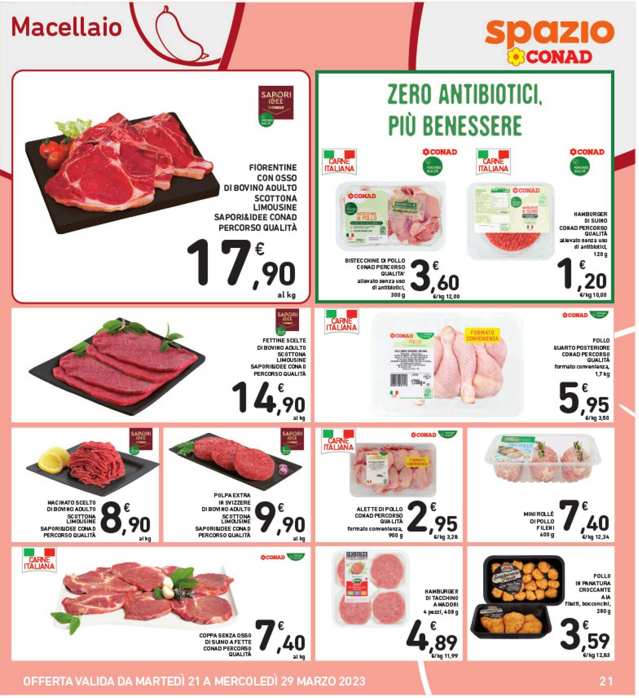 Volantino Conad 21.03.2023 - 29.03.2023