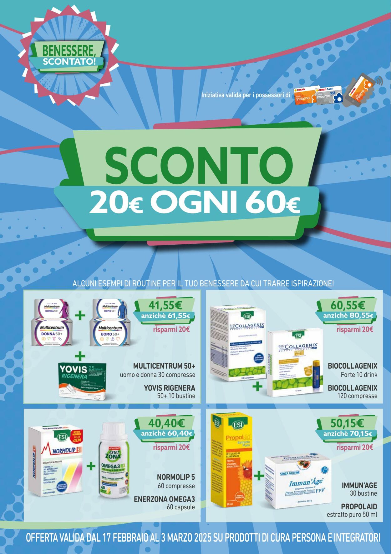 Volantino Conad 31.01.2025 - 26.02.2025