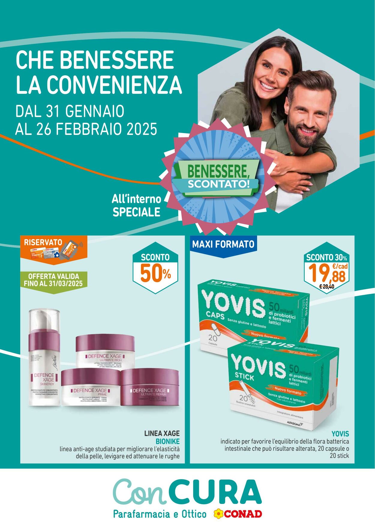 Volantino Conad 31.01.2025 - 26.02.2025