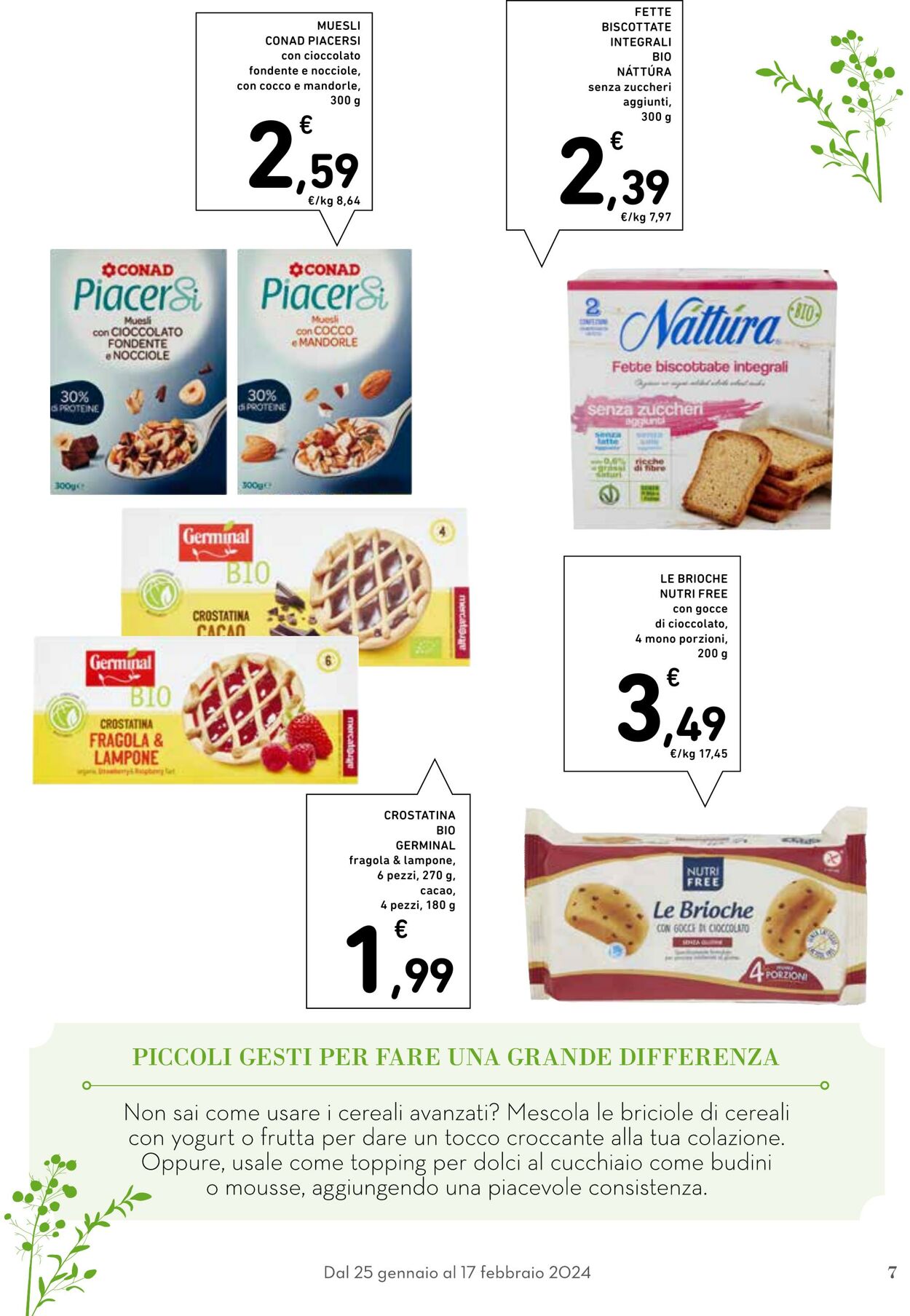 Volantino Conad 25.01.2024 - 17.02.2024