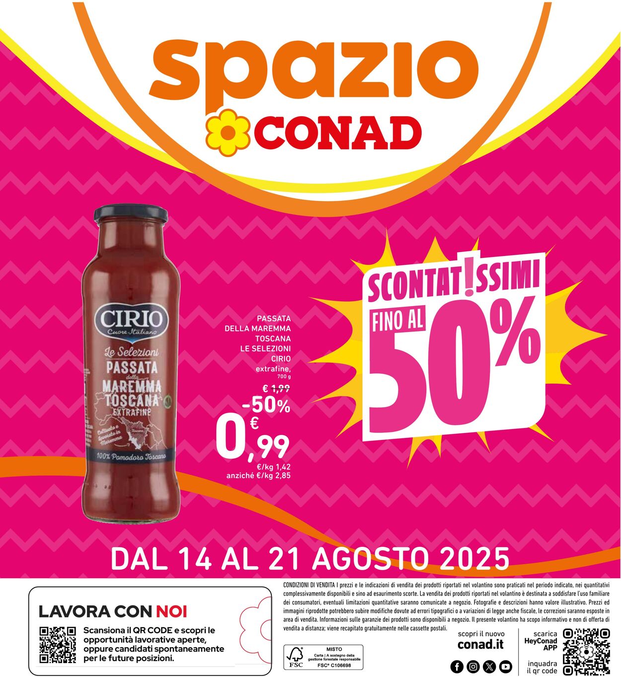 Volantino Conad 08.08.2025 - 08.08.2025