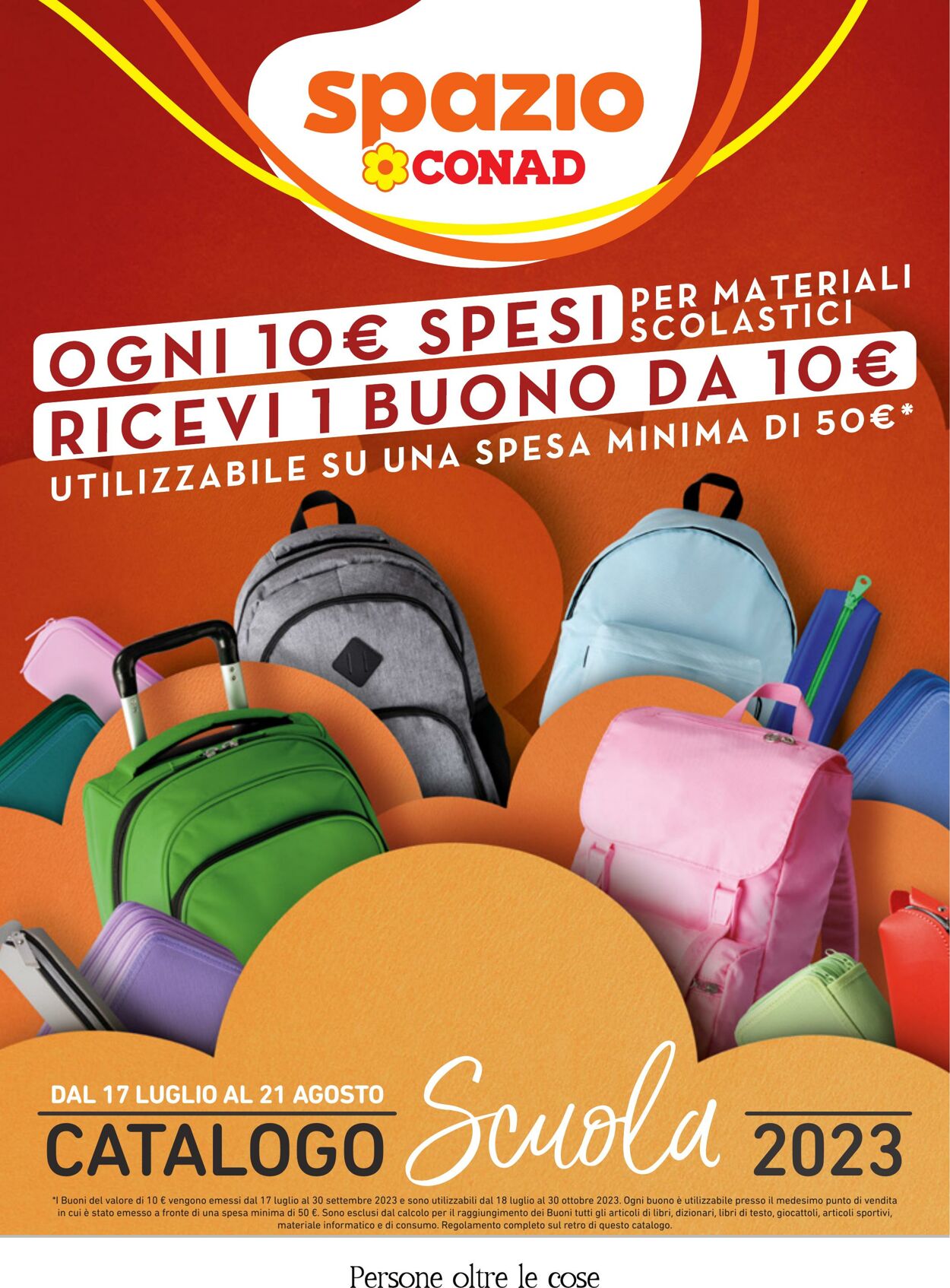 Volantino Conad 17.07.2023 - 21.08.2023