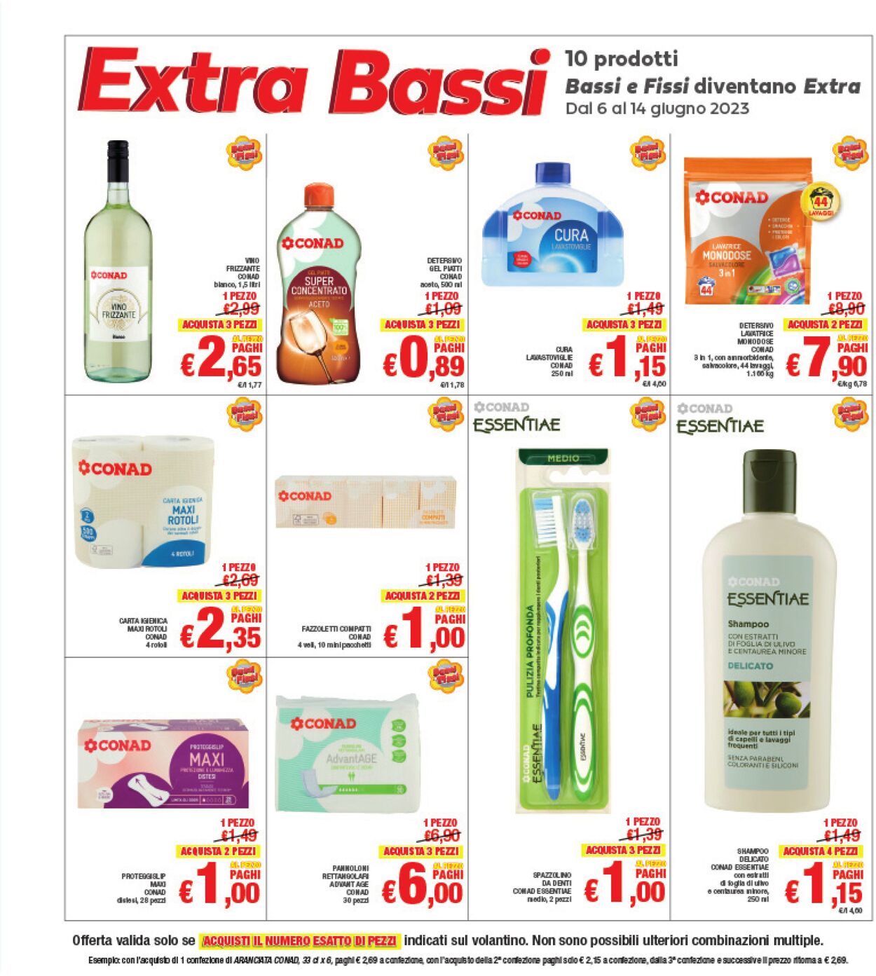 Volantino Conad 06.06.2023 - 14.06.2023