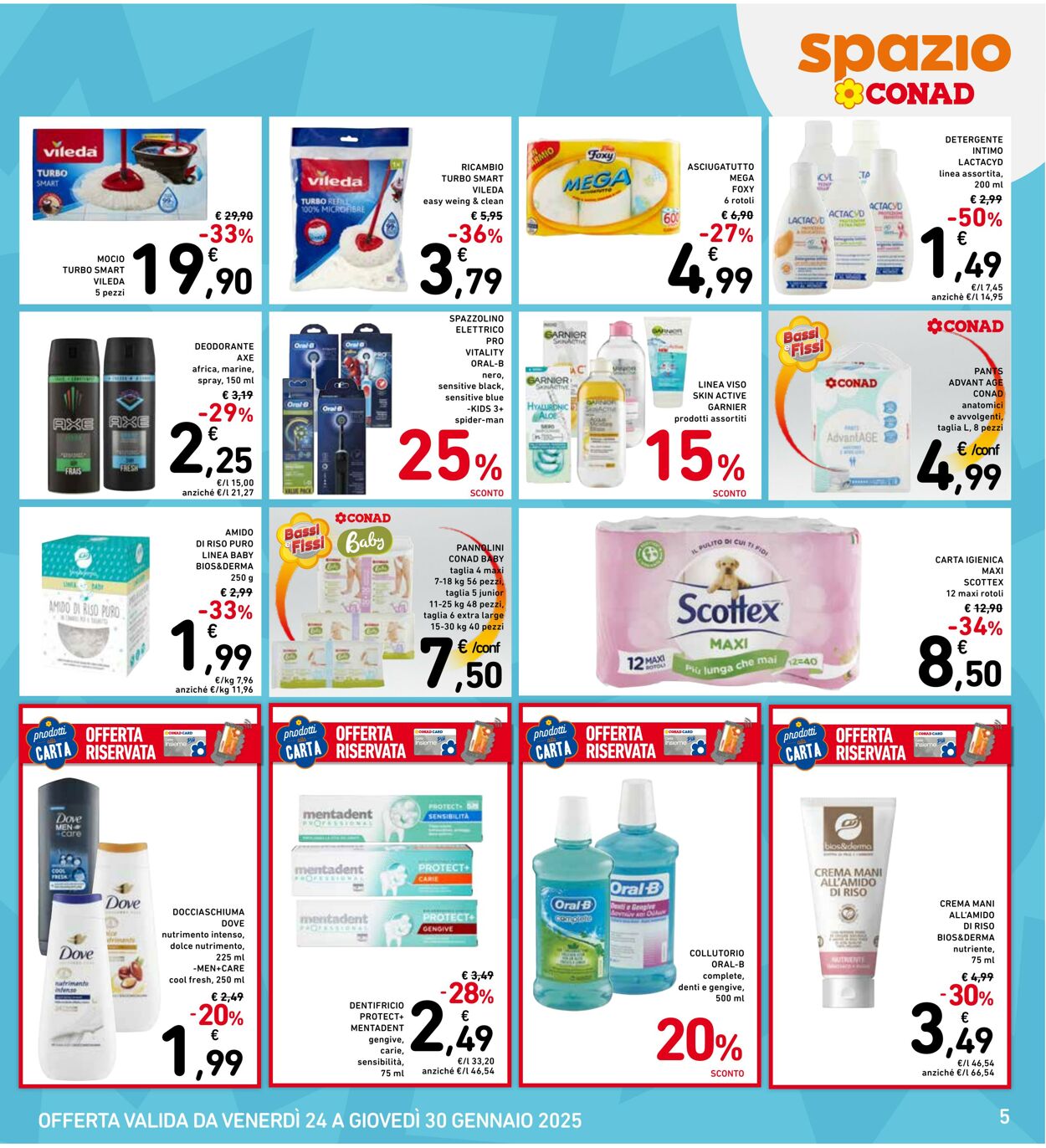 Volantino Conad 24.01.2025 - 30.01.2025