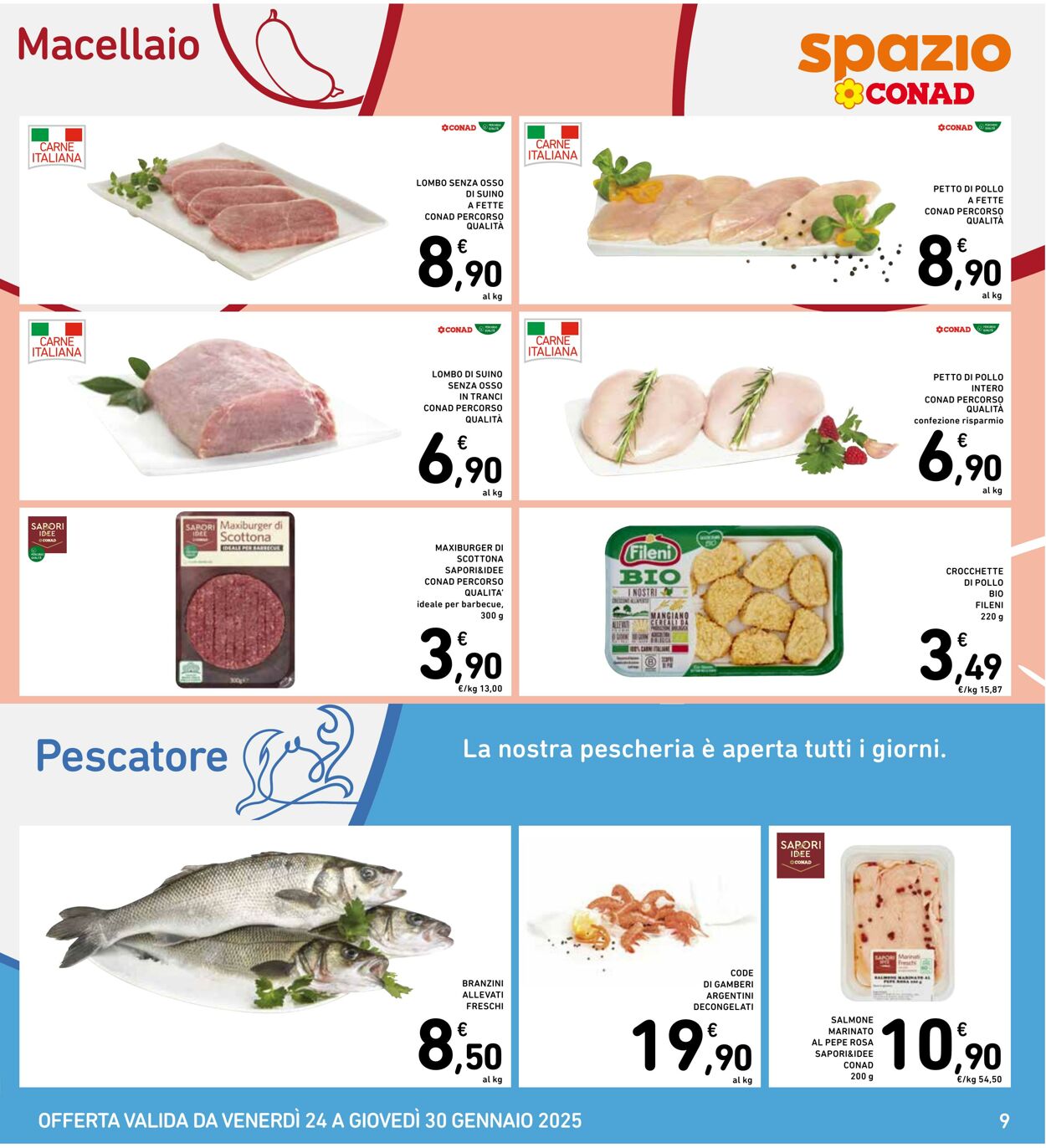 Volantino Conad 24.01.2025 - 30.01.2025