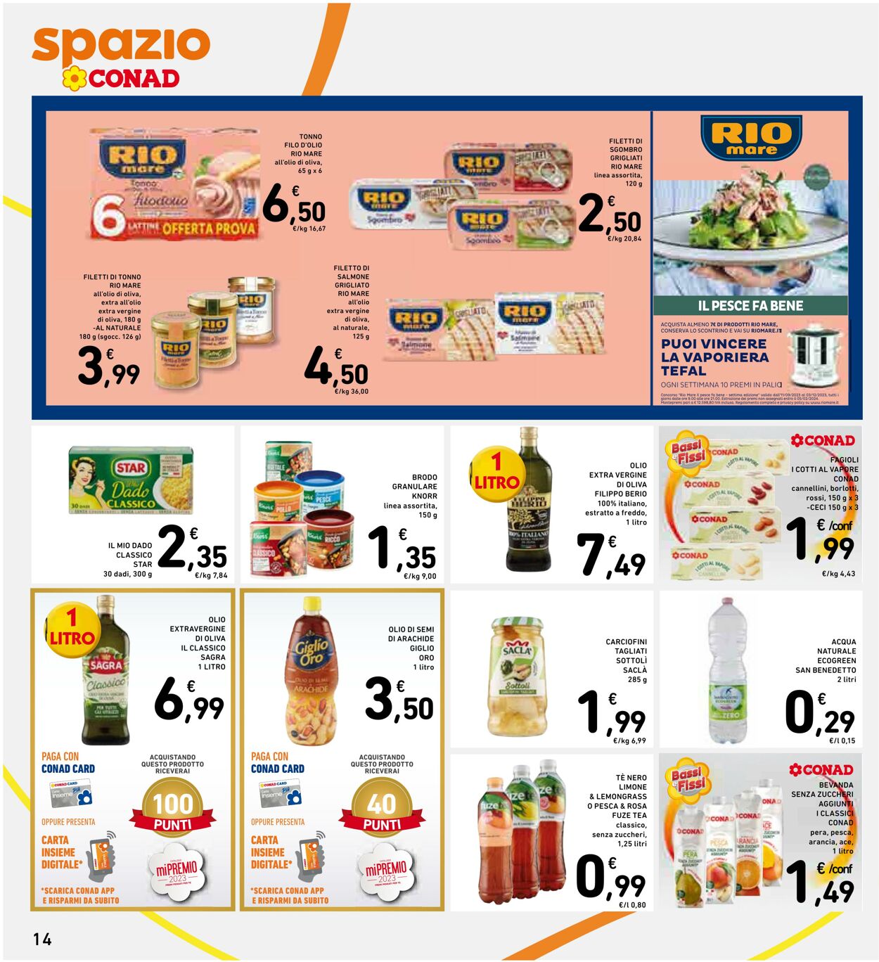 Volantino Conad 04.09.2023 - 16.10.2023