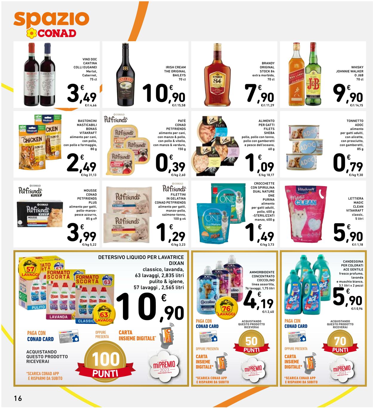 Volantino Conad 04.09.2023 - 16.10.2023