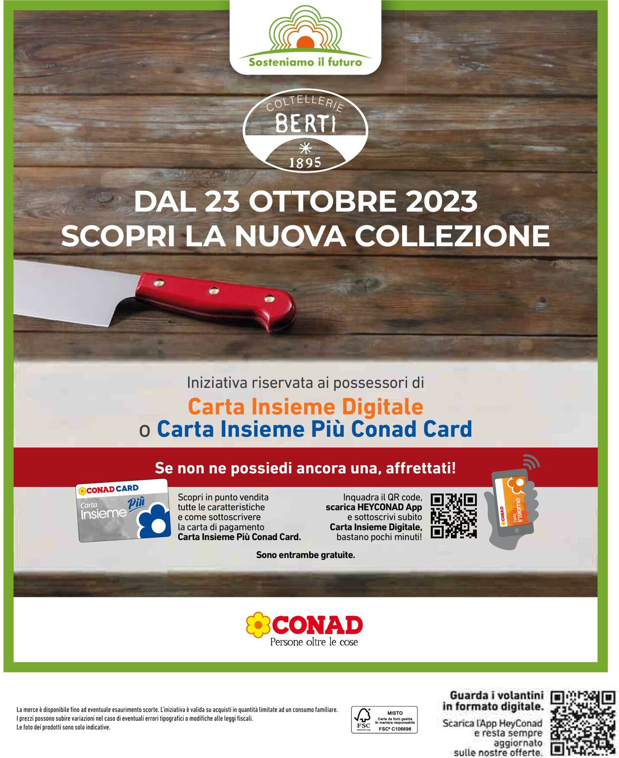 Volantino Conad 04.09.2023 - 16.10.2023