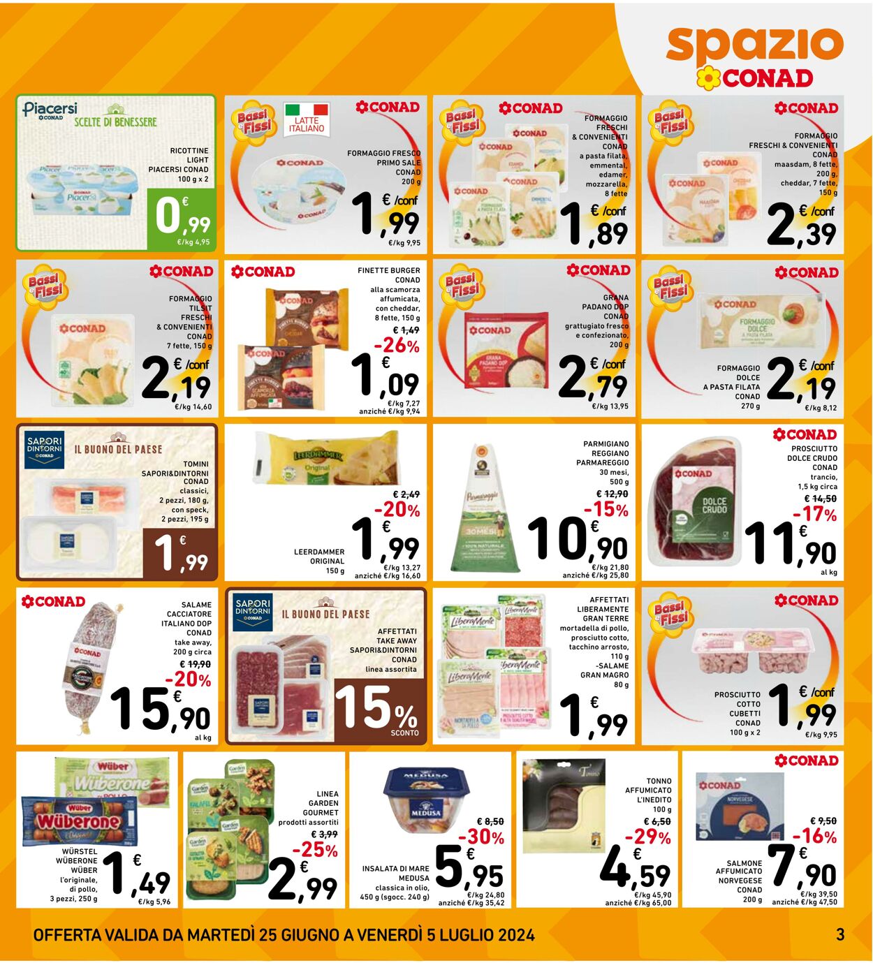 Volantino Conad 25.06.2024 - 05.07.2024