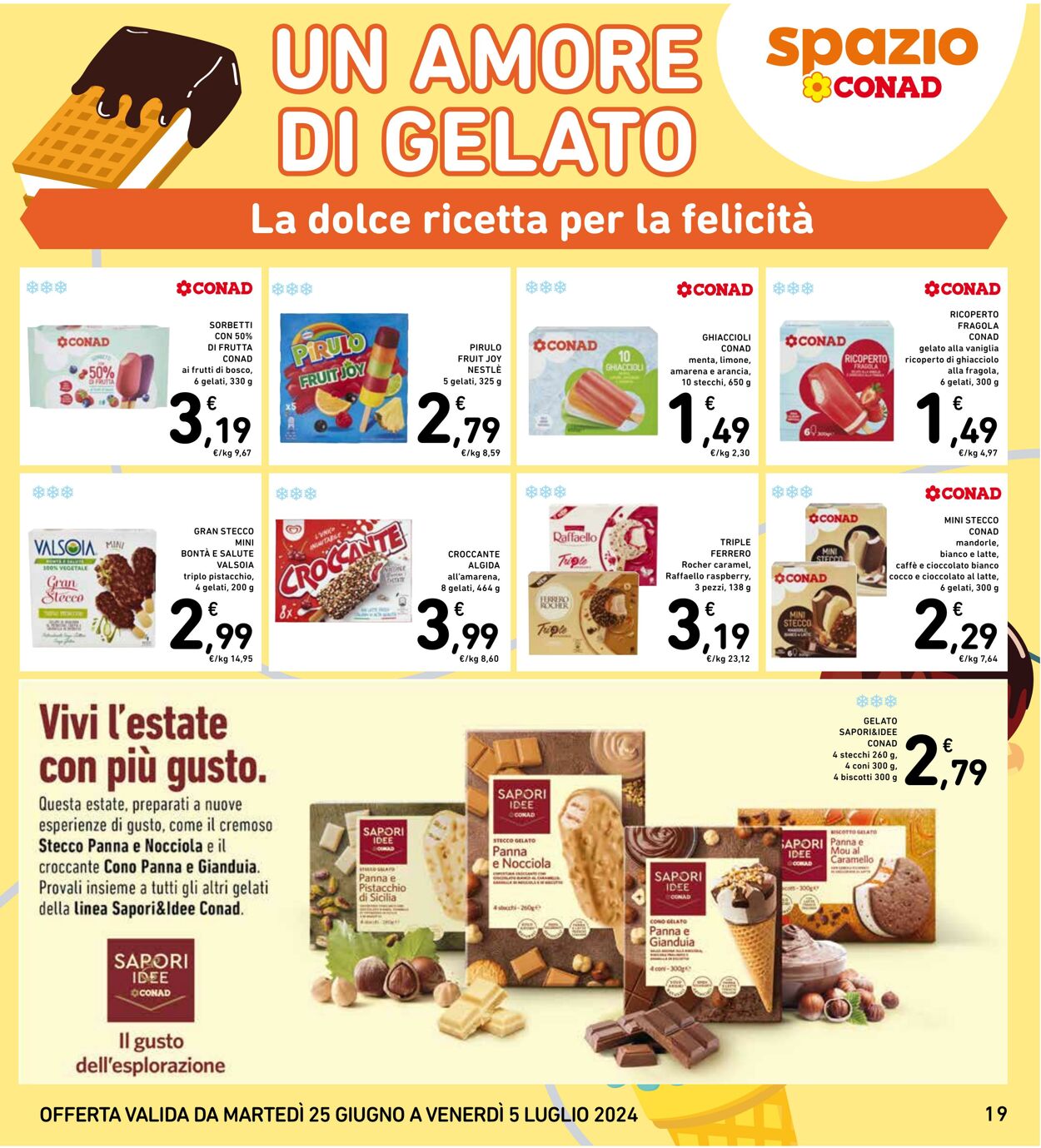 Volantino Conad 25.06.2024 - 05.07.2024