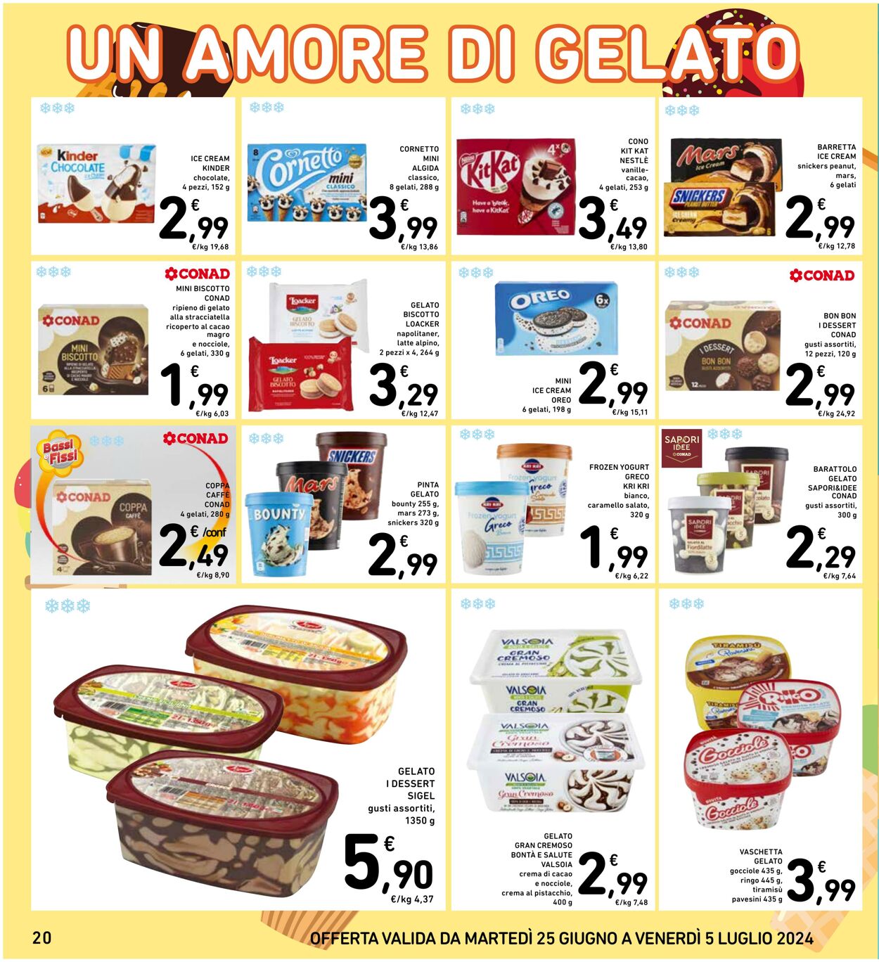 Volantino Conad 25.06.2024 - 05.07.2024