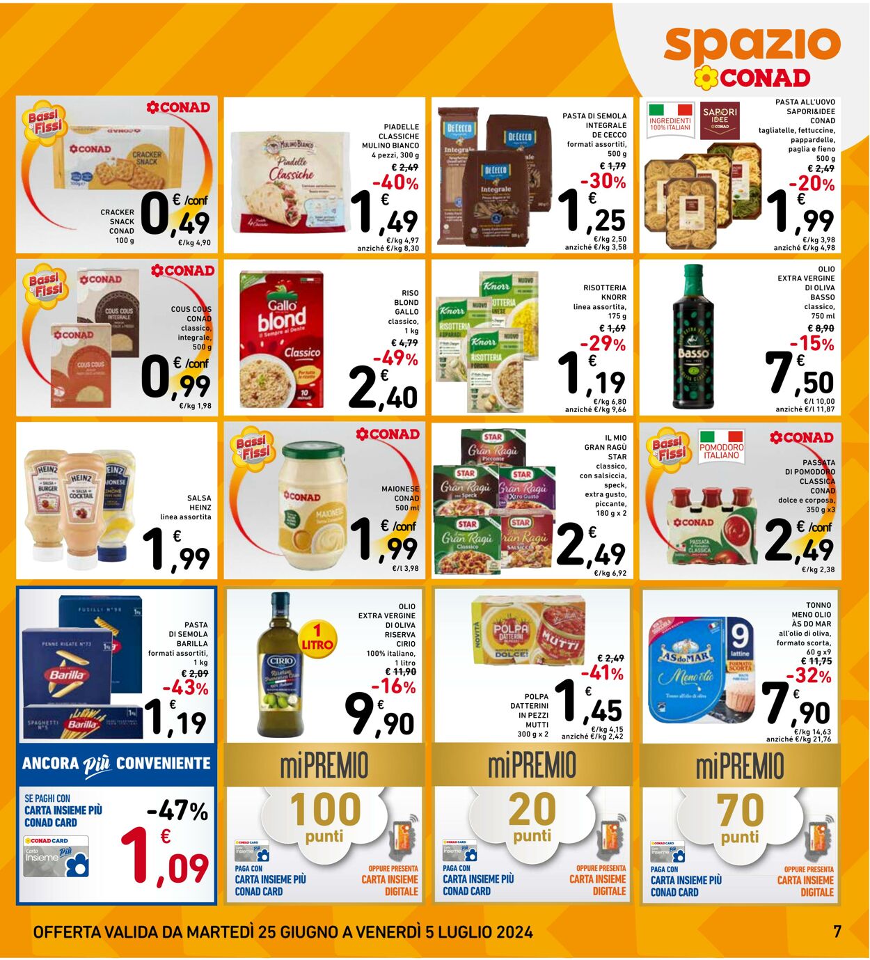 Volantino Conad 25.06.2024 - 05.07.2024