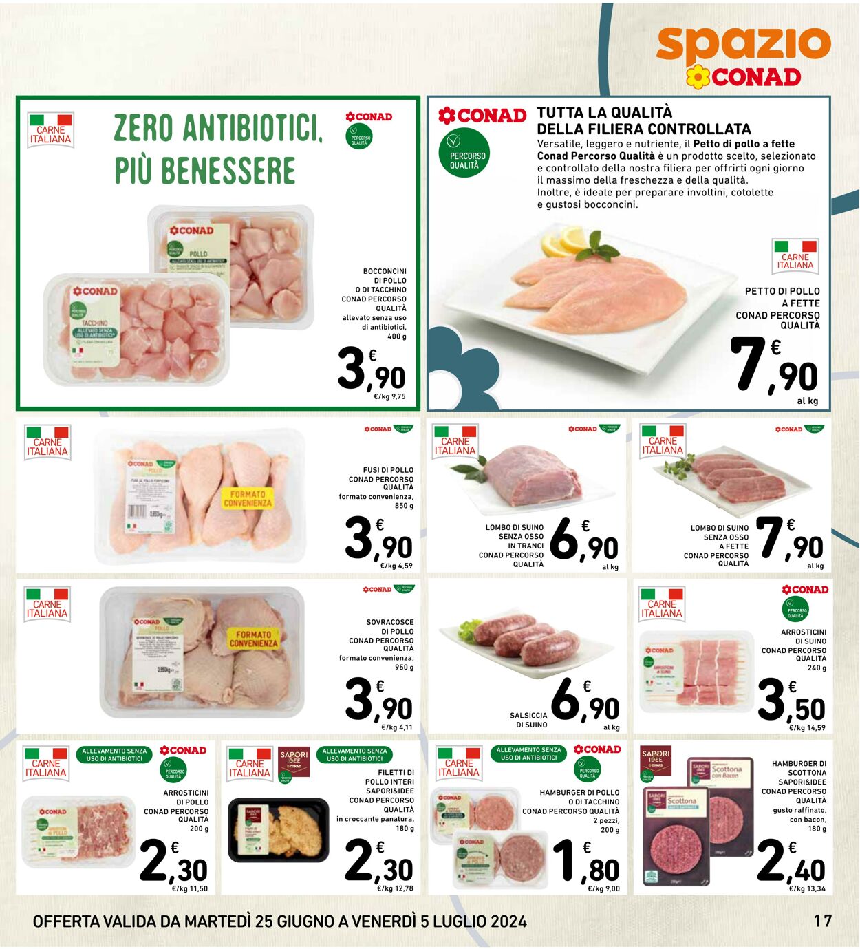 Volantino Conad 25.06.2024 - 05.07.2024