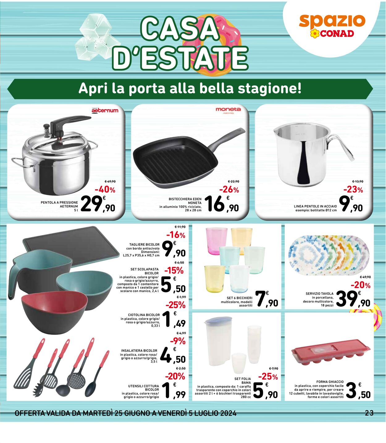 Volantino Conad 25.06.2024 - 05.07.2024