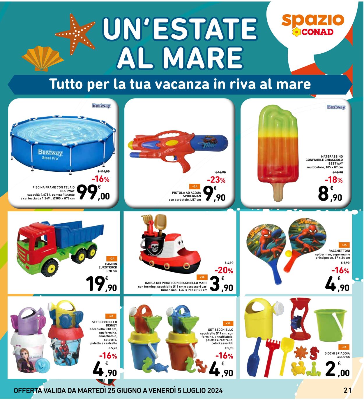 Volantino Conad 25.06.2024 - 05.07.2024