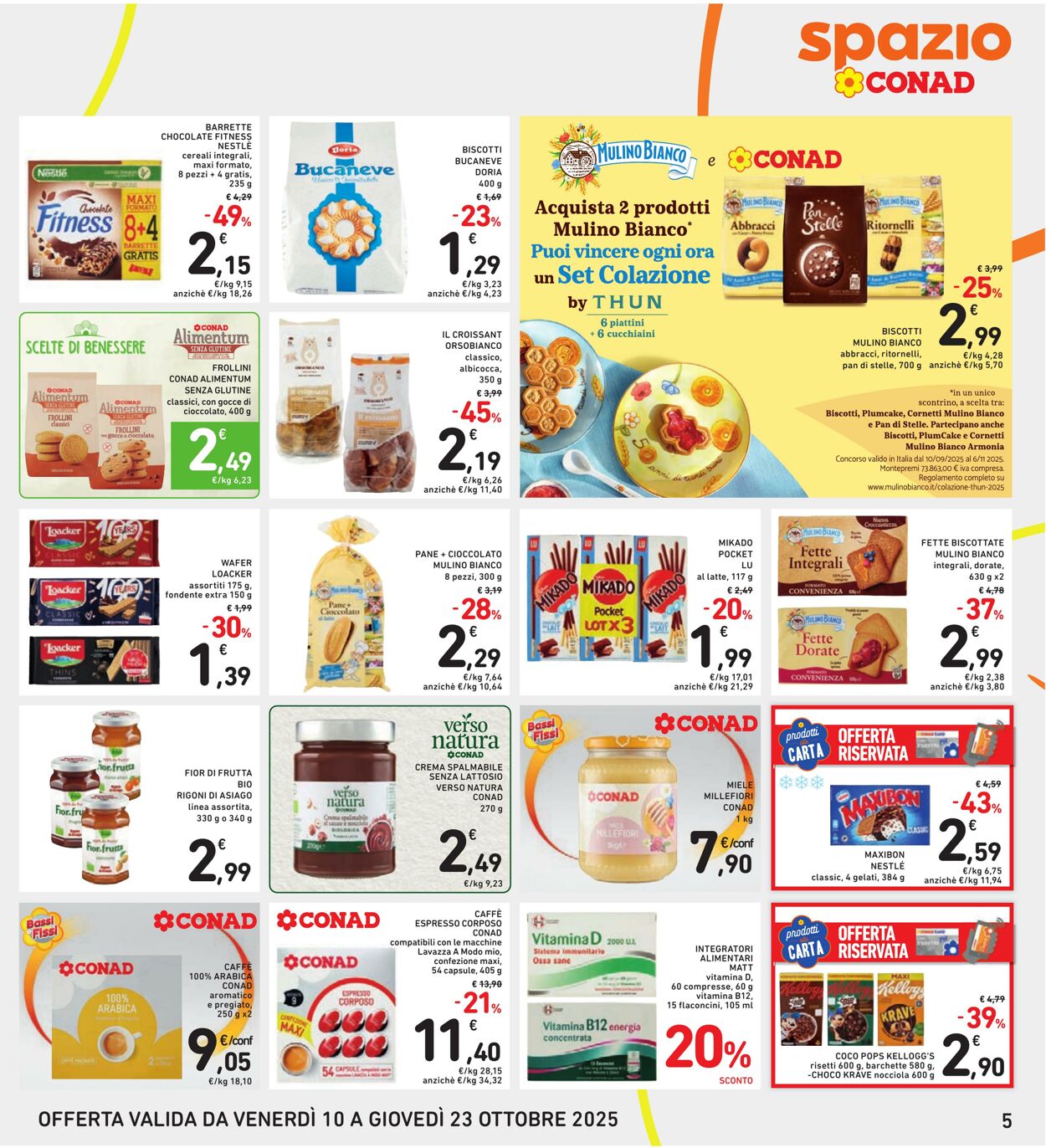 Volantino Conad 09.10.2025 - 09.10.2025