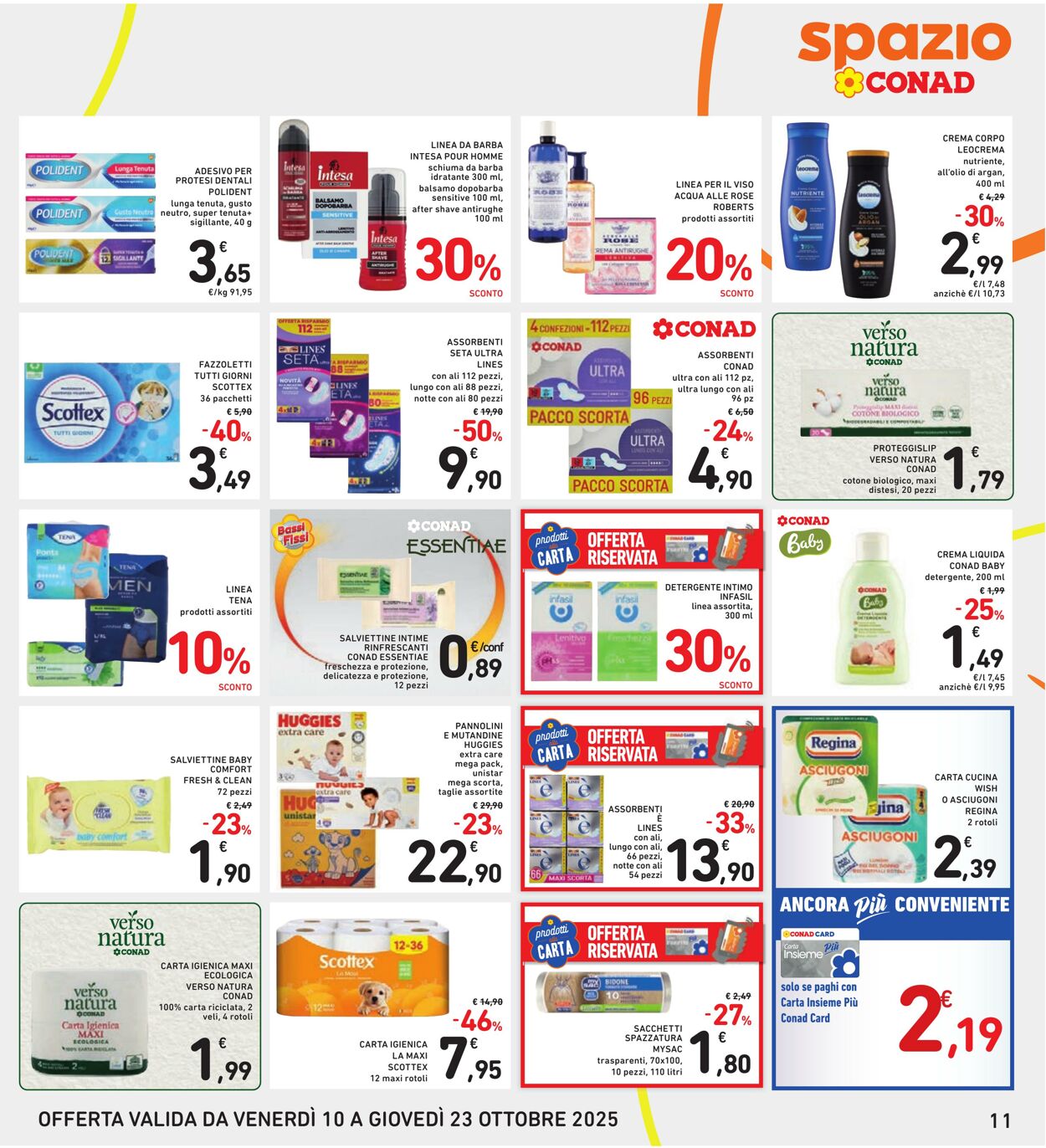 Volantino Conad 09.10.2025 - 09.10.2025