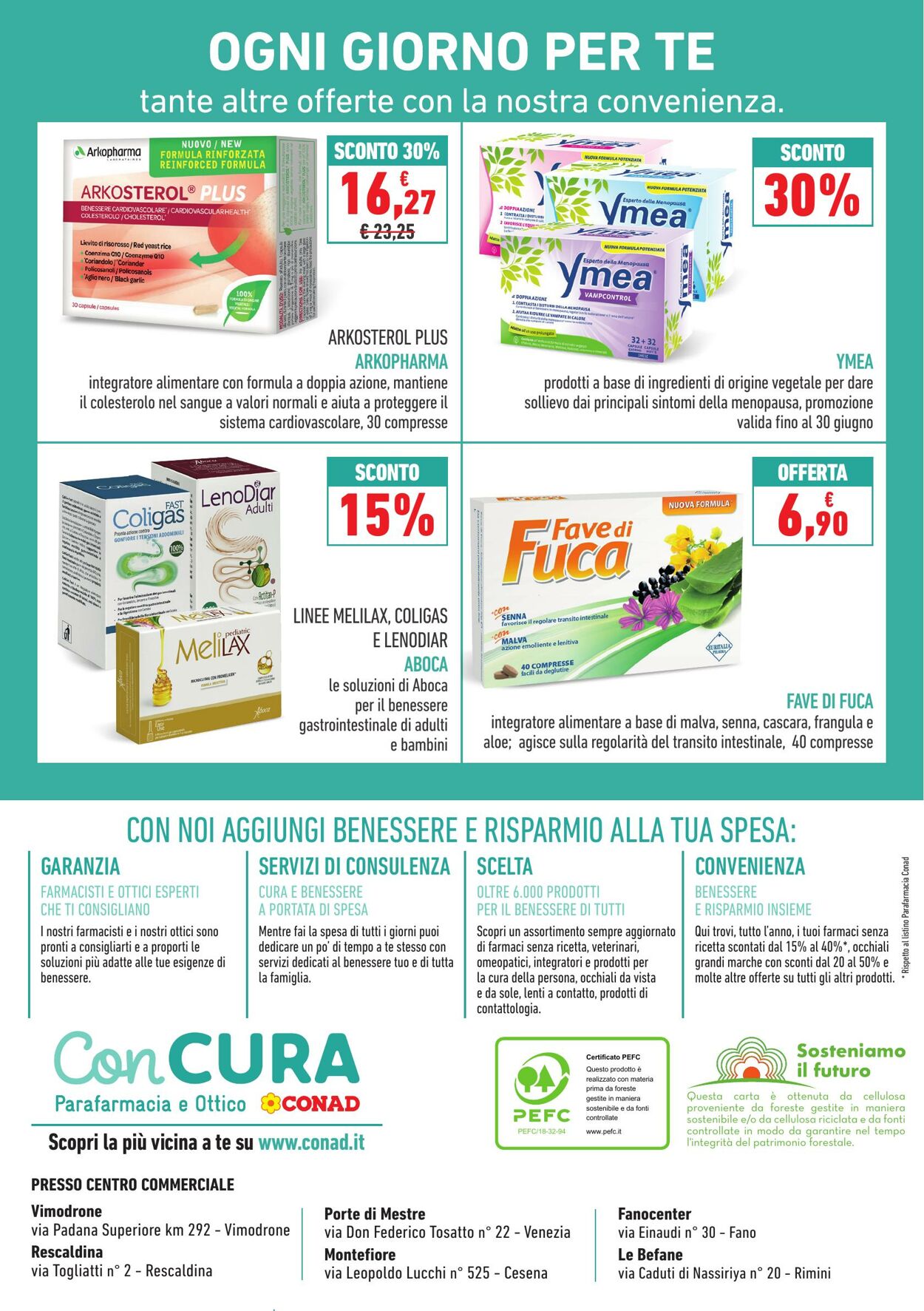 Volantino Conad 05.06.2023 - 25.06.2023