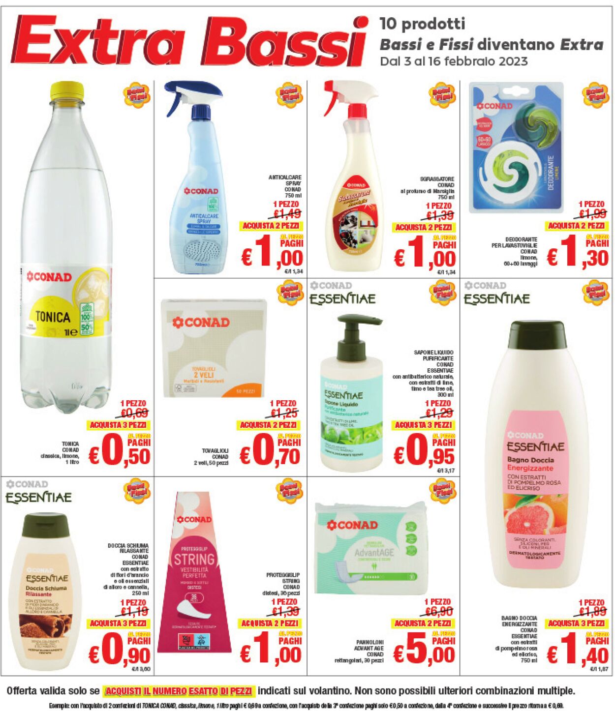 Volantino Conad 03.01.2023 - 16.02.2023