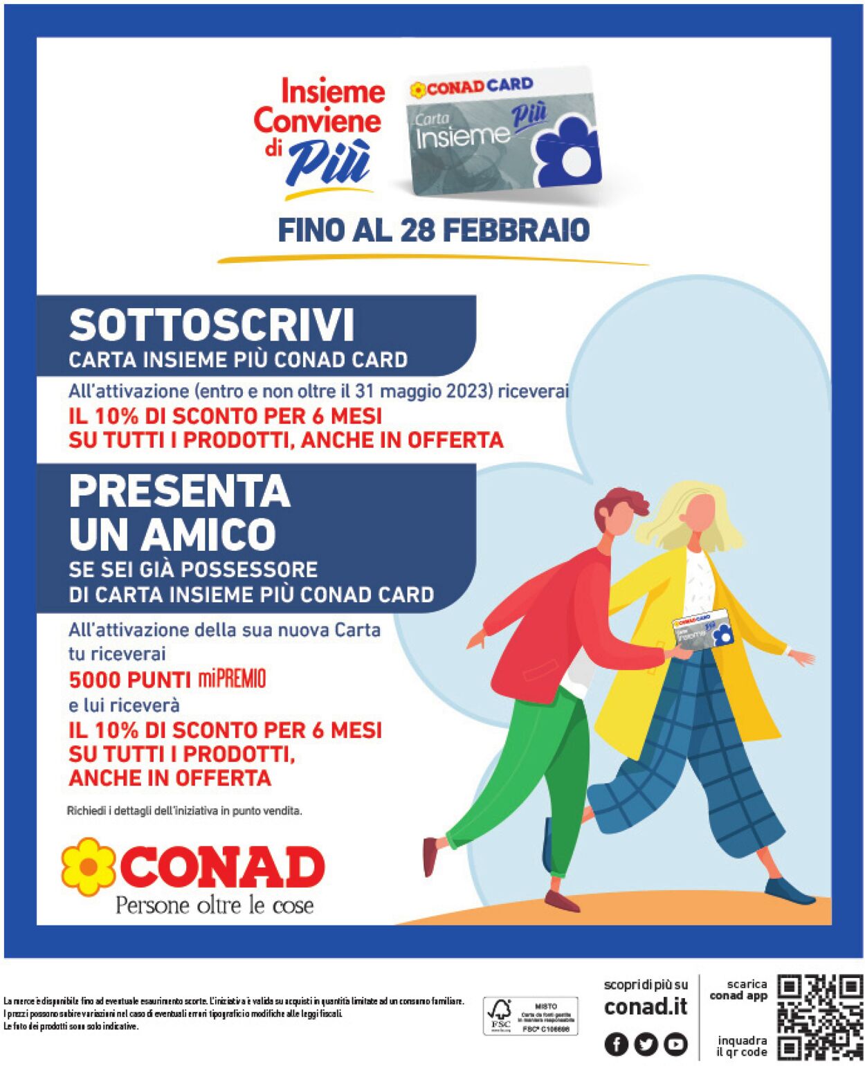 Volantino Conad 03.01.2023 - 16.02.2023