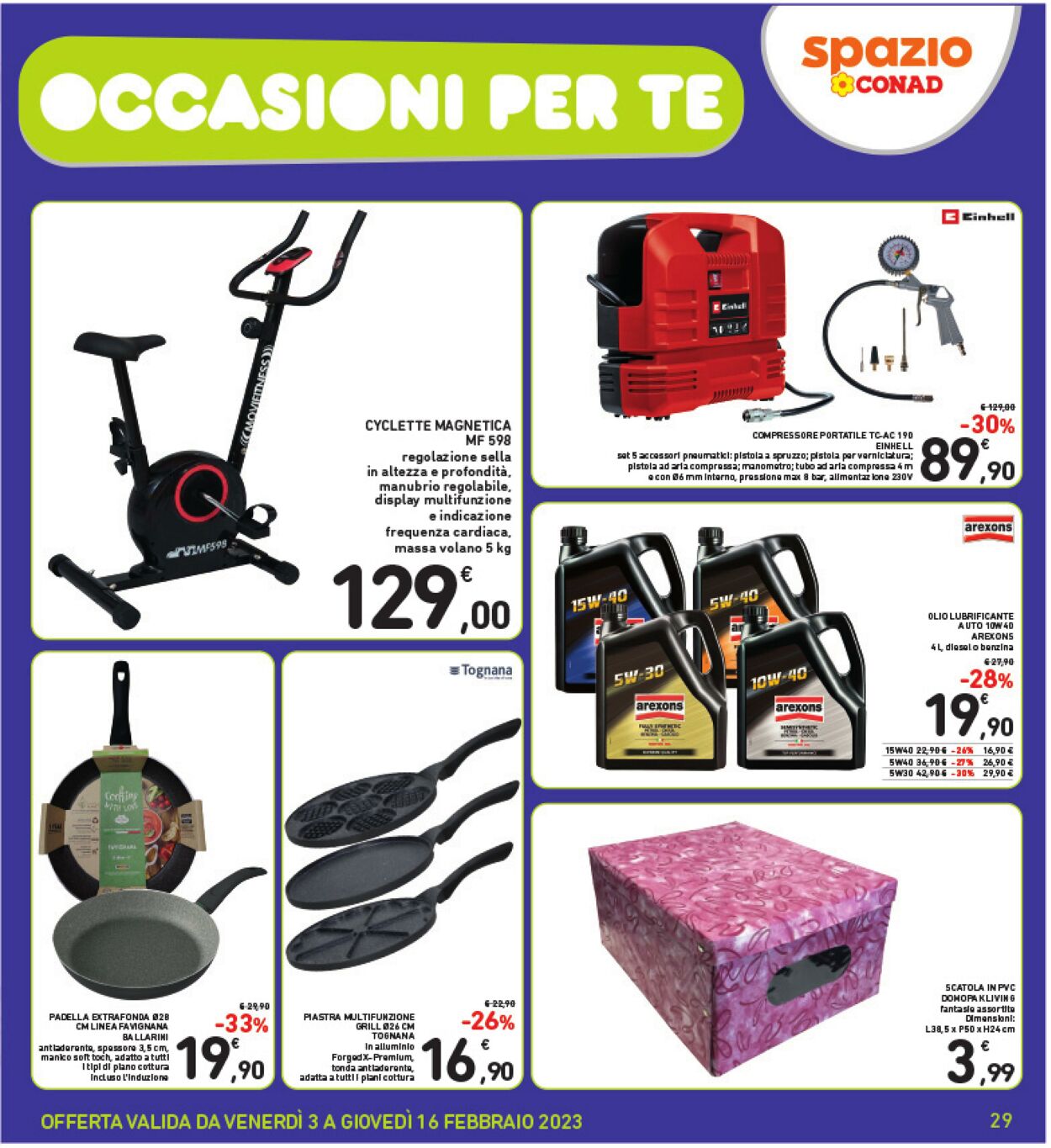 Volantino Conad 03.01.2023 - 16.02.2023