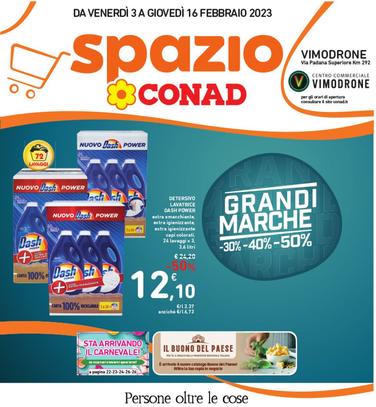 Volantino Conad 03.01.2023 - 16.02.2023