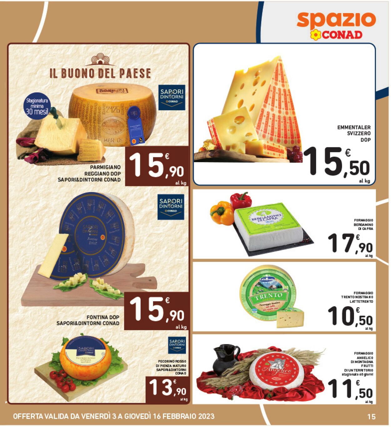 Volantino Conad 03.01.2023 - 16.02.2023