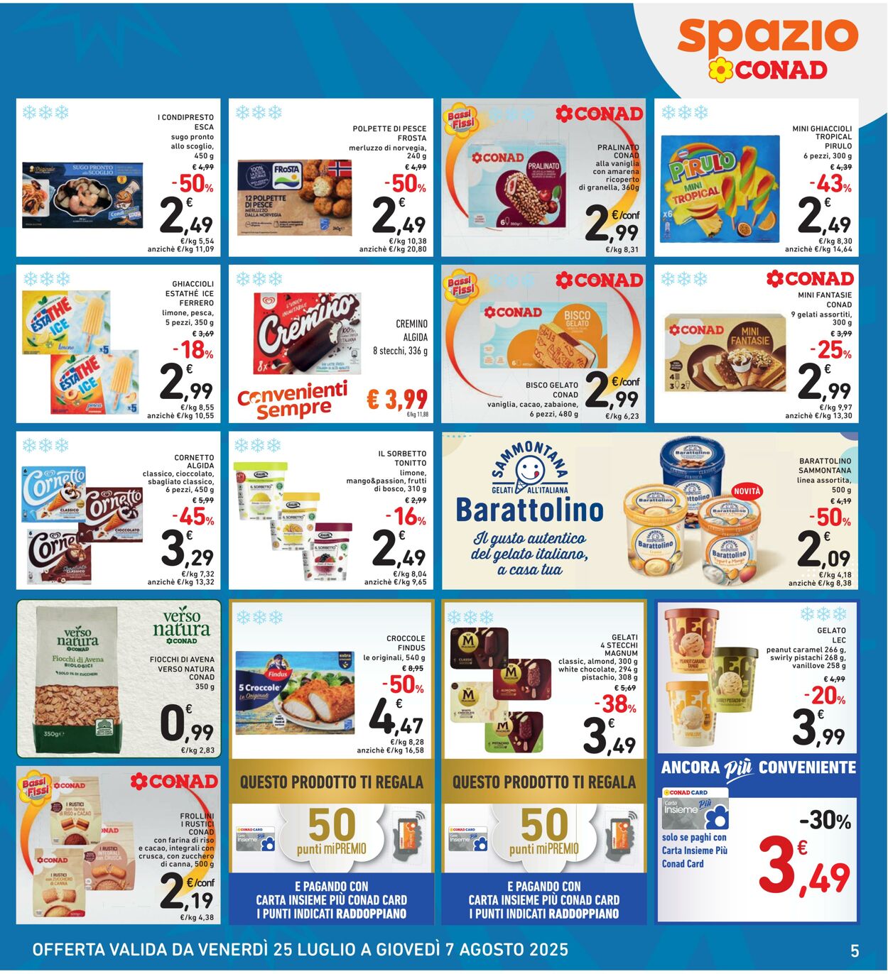 Volantino Conad 05.08.2025 - 05.08.2025
