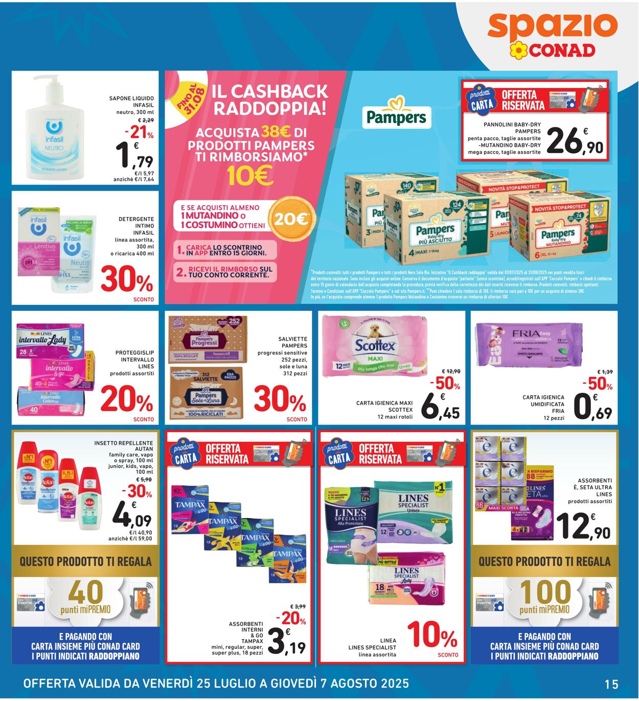 Volantino Conad 05.08.2025 - 05.08.2025