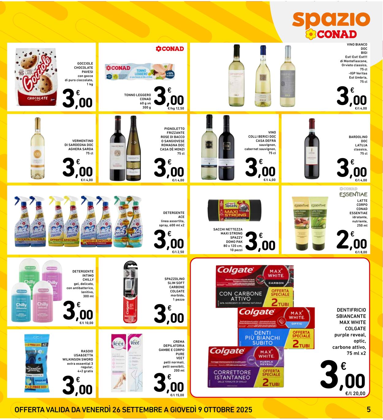 Volantino Conad 05.10.2025 - 05.10.2025