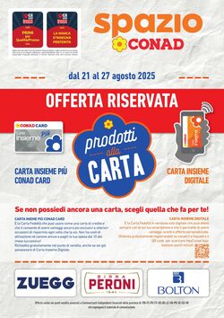 Volantino Conad 20.08.2025 - 20.08.2025