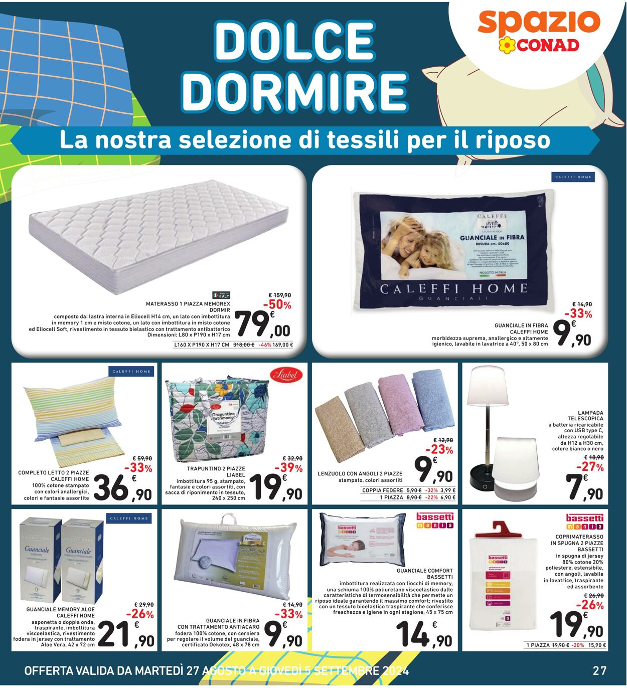 Volantino Conad 27.08.2024 - 05.09.2024