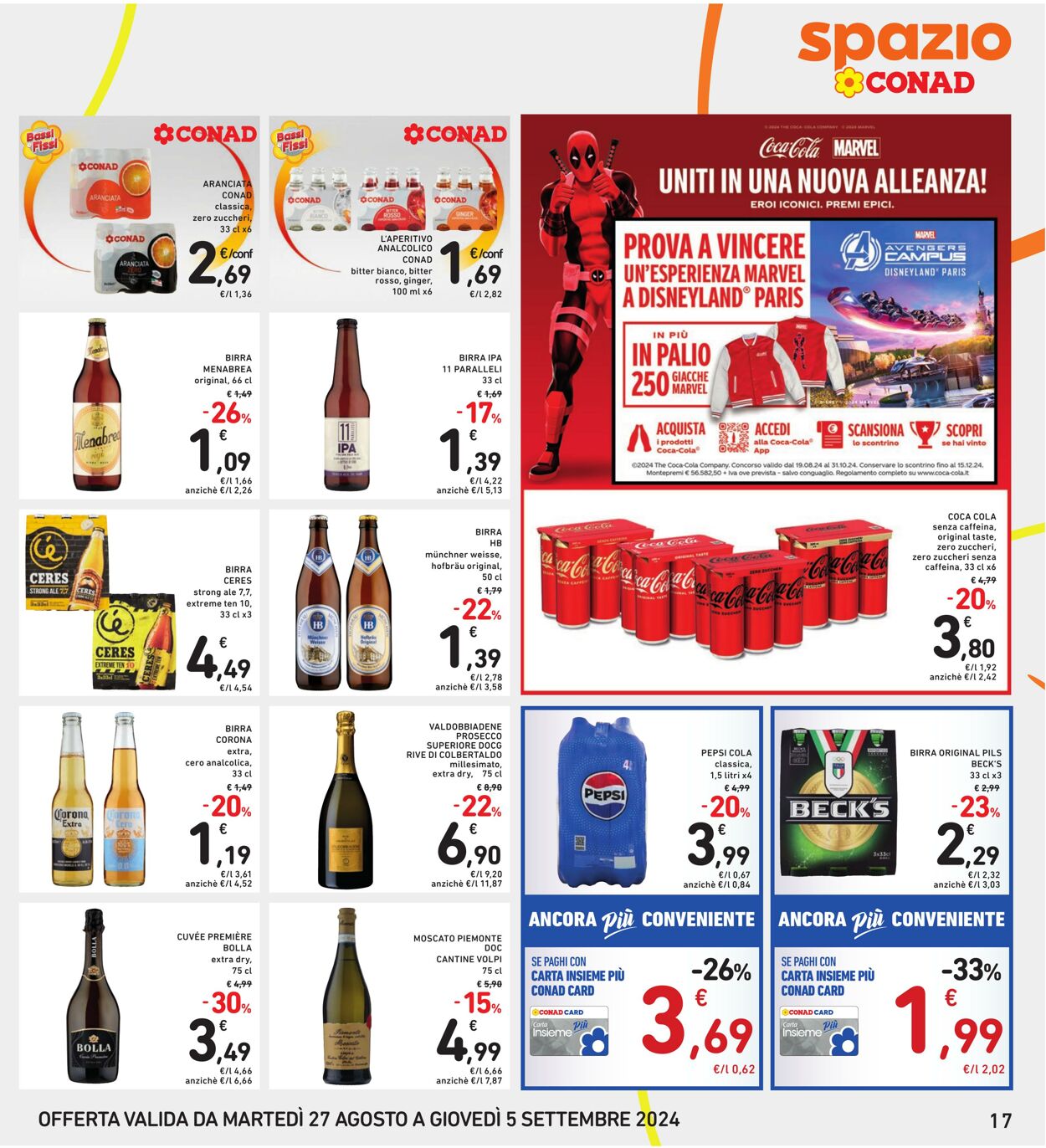 Volantino Conad 27.08.2024 - 05.09.2024