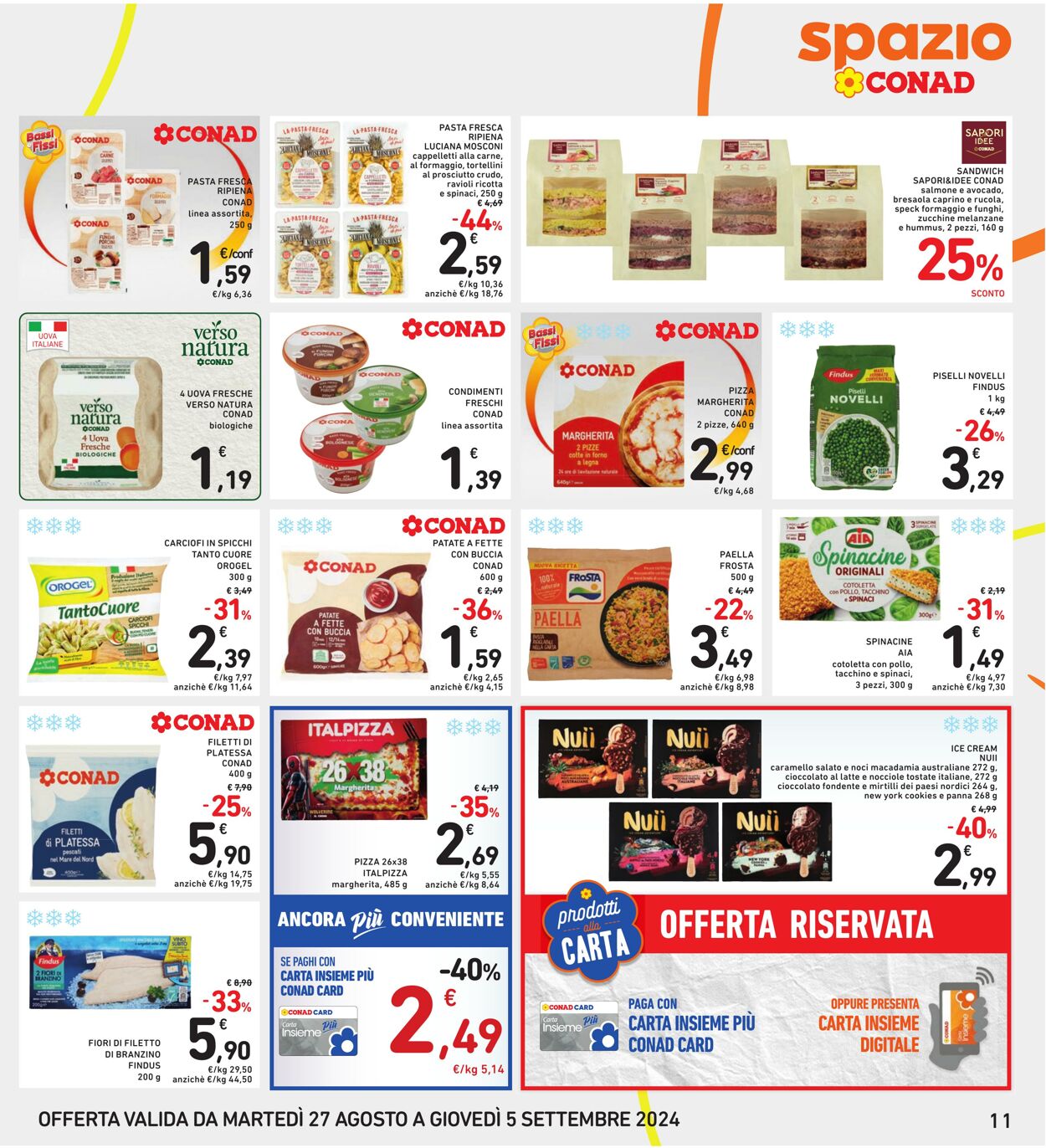 Volantino Conad 27.08.2024 - 05.09.2024