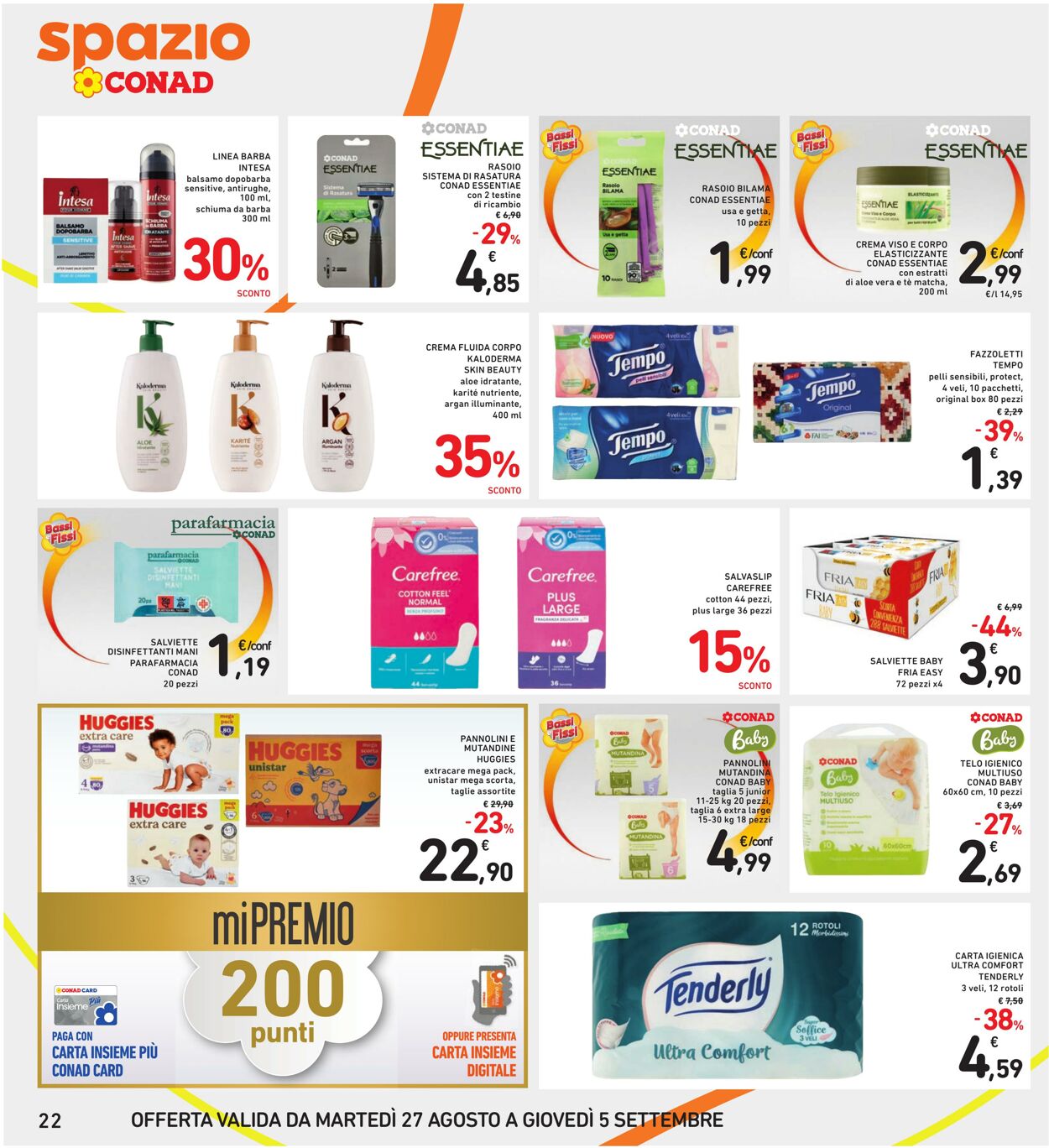 Volantino Conad 27.08.2024 - 05.09.2024