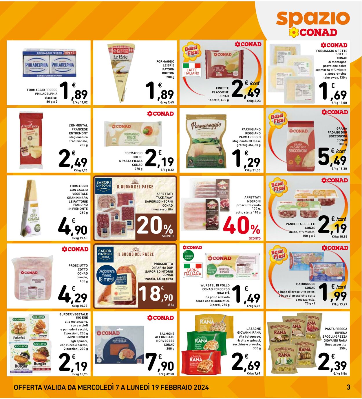 Volantino Conad 07.02.2024 - 19.02.2024